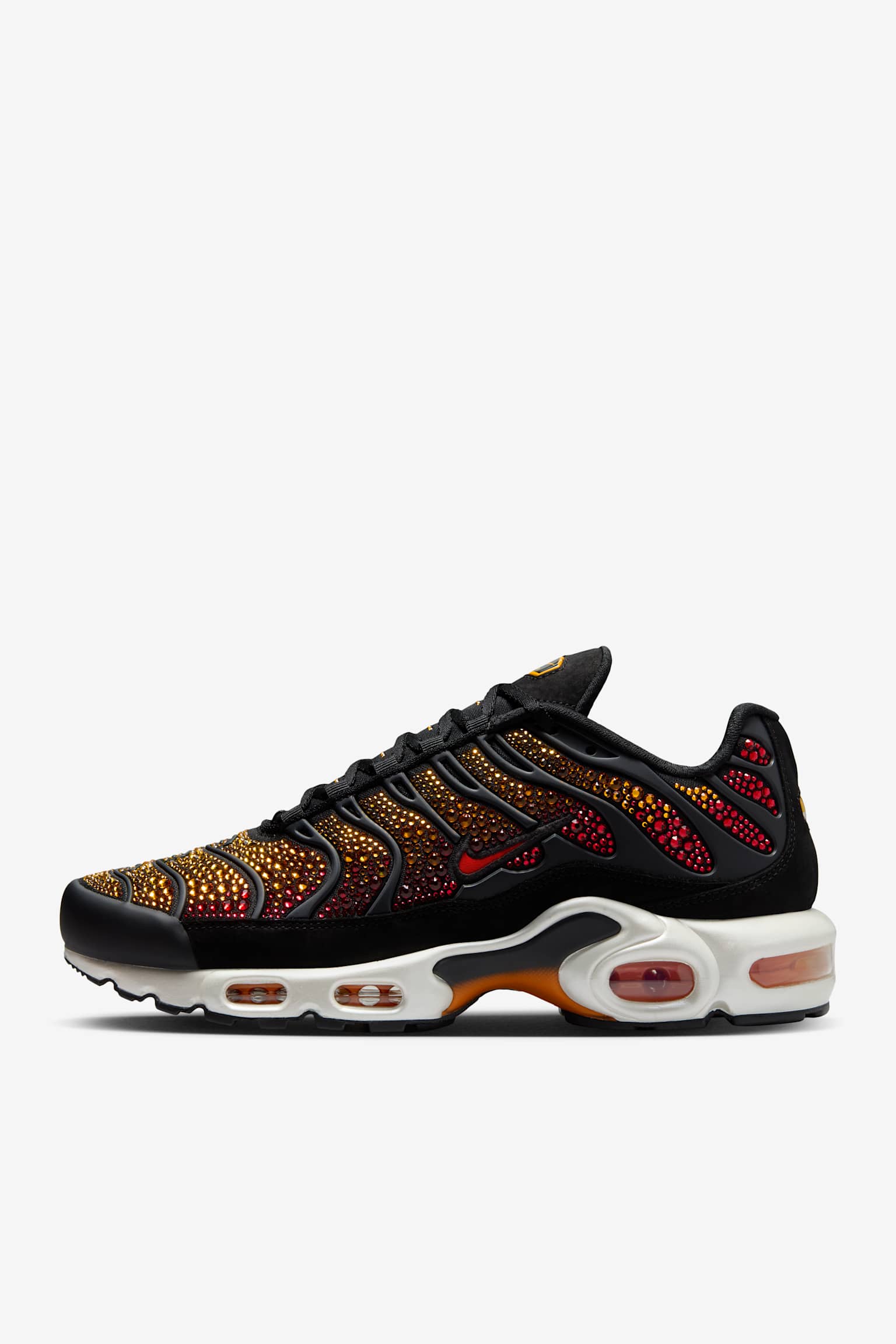 SWAROVSKI × NIKE WMNS AIR MAX PLUS Damskie Nike Air Max Plus z kryształami Swarovski® „Sunset